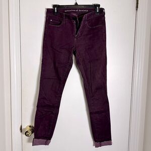 Purple Articles of Society skinny jeans